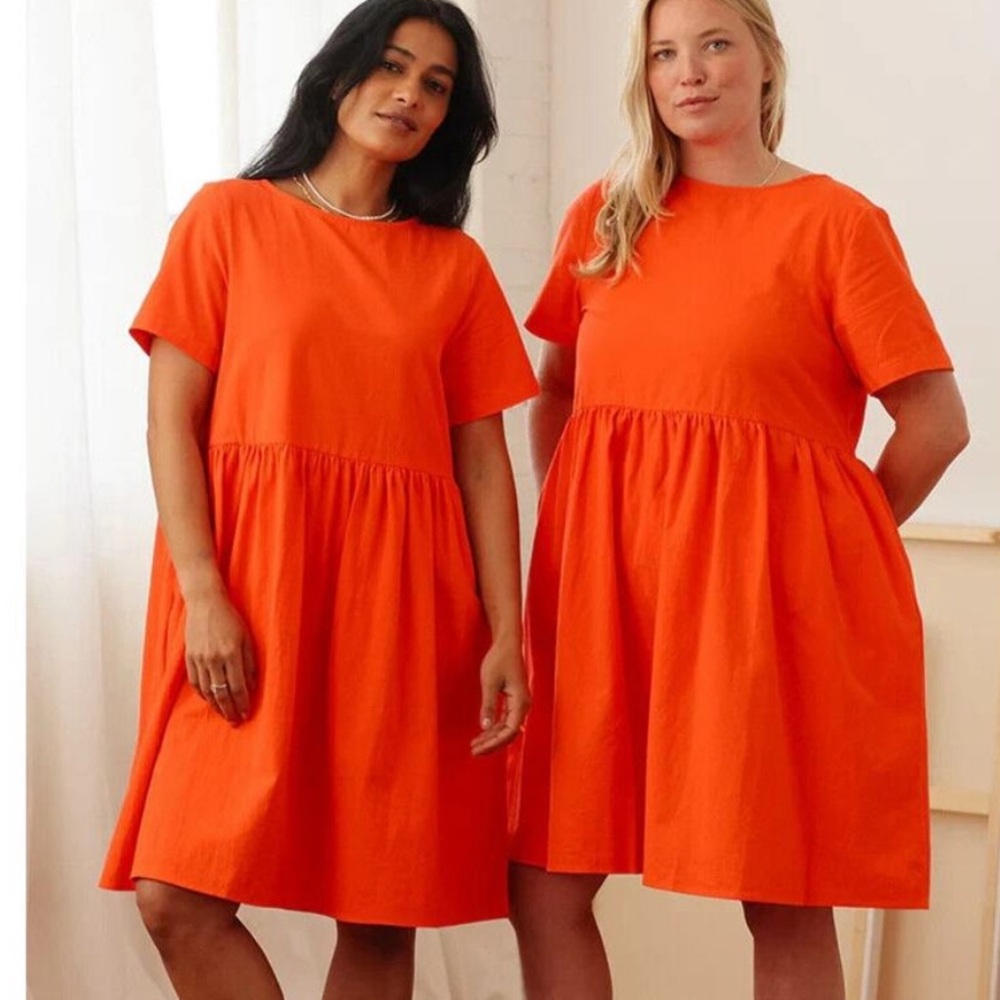 Tradlands Nico Dress - Poppy, Medium